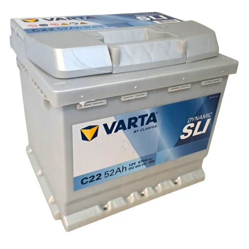 AKUMULATOR VARTA BLUE 52AH 470A AKUMULATOR VARTA BLUE 52AH 470A