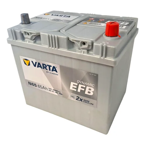 AKUMULATOR VARTA BLUE EFB 65AH 650A JAP P+
