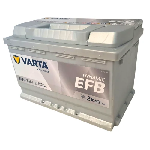 AKUMULATOR VARTA BLUE EFB 70AH 760A