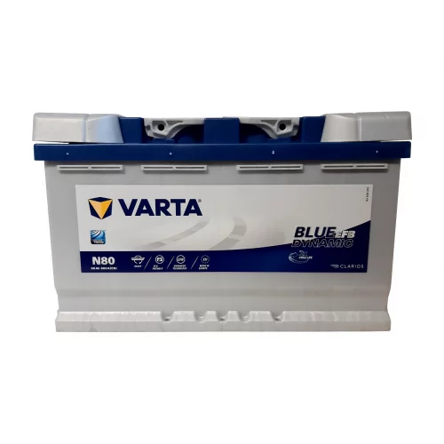 AKUMULATOR VARTA BLUE EFB 80AH 800A AKUMULATOR VARTA BLUE EFB 80AH 800A