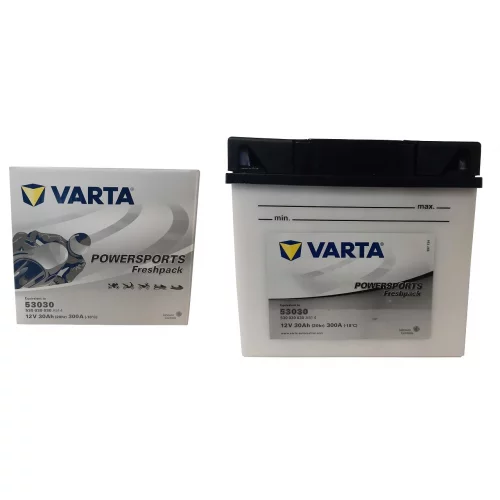 AKUMULATOR VARTA KOSIARKA/MOTOCYKL 53030 12V 30AH 300A