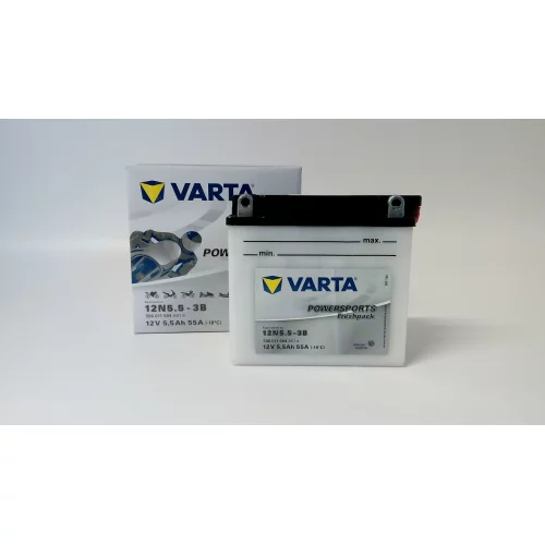 AKUMULATOR VARTA MOTOCYKLOWY 12N5.5-3B 12V 5.5AH 55A