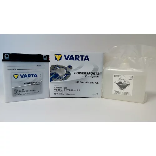 AKUMULATOR VARTA MOTOCYKLOWY YB10L-B2 12V 11AH 150A
