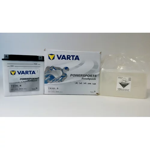 AKUMULATOR VARTA MOTOCYKLOWY YB30L-B 12V 30AH 300A