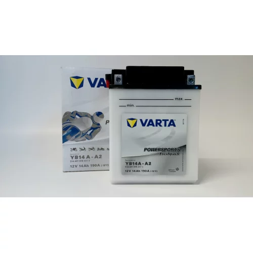 AKUMULATOR VARTA MOTOCYKLOWY YB14A-A2 12V 14AH 190A