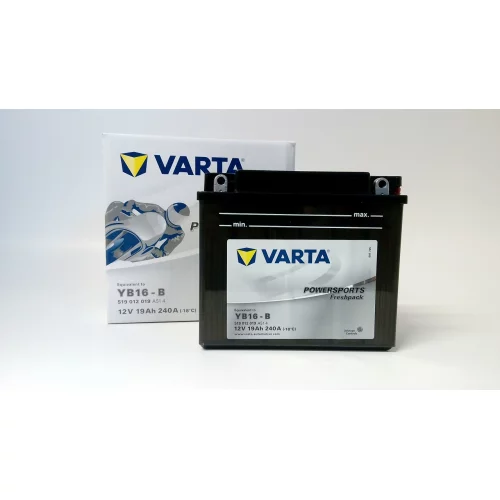 AKUMULATOR VARTA MOTOCYKLOWY YB16-B 12V 19AH 240A