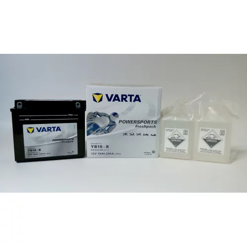 AKUMULATOR VARTA MOTOCYKLOWY YB16-B 12V 19AH 240A