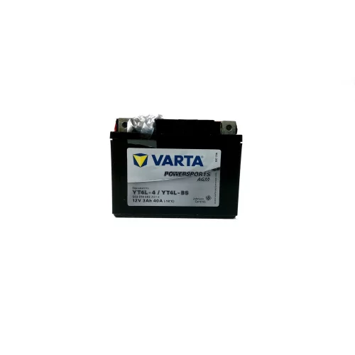 AKUMULATOR VARTA MOTOCYKLOWY AGM YT4L-BS/T4L-BS 12V 3AH 40A