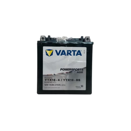 AKUMULATOR VARTA MOTOCYKLOWY AGM YTX16-BS 12V 14AH 210A AKUMULATOR VARTA MOTOCYKLOWY AGM YTX16-BS 12V 14AH 210A