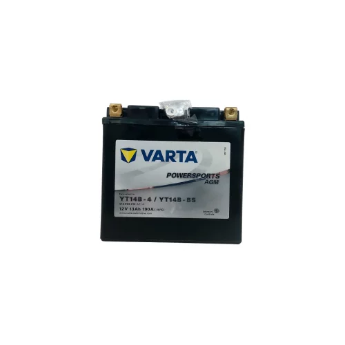 AKUMULATOR VARTA MOTOCYKLOWY AGM YT14B-BS 12V 13AH 190A AKUMULATOR VARTA MOTOCYKLOWY AGM YT14B-BS 12V 13AH 190A