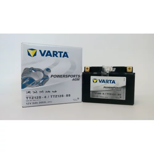 AKUMULATOR VARTA MOTOCYKLOWY AGM TTZ12S-BS/YTZ12S-BS 12V 9AH 200A