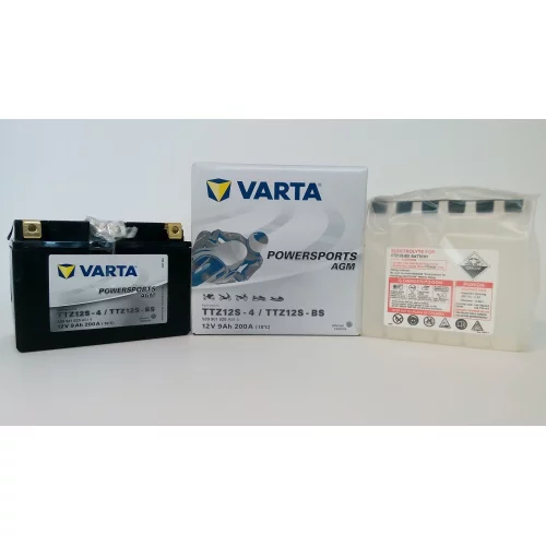 AKUMULATOR VARTA MOTOCYKLOWY AGM TTZ12S-BS/YTZ12S-BS 12V 9AH 200A