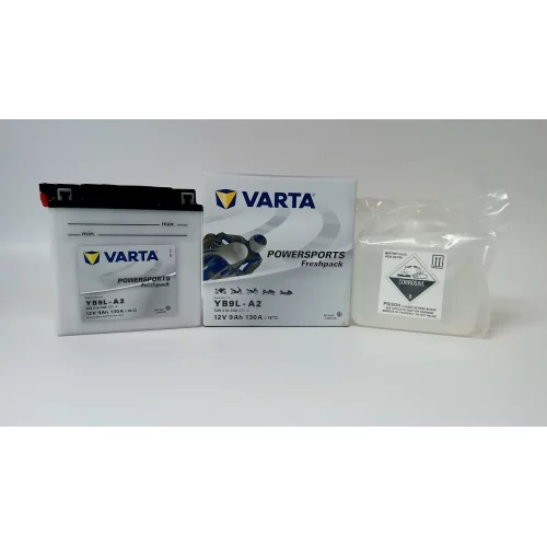 AKUMULATOR VARTA MOTOCYKLOWY YB9L-A2 12V 9AH 130A
