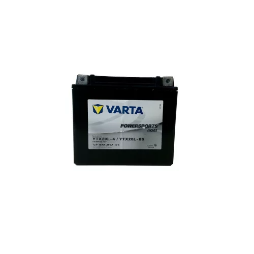 AKUMULATOR VARTA MOTOCYKLOWY AGM YTX20L-BS/TX20L-BS 12V 18AH 250A