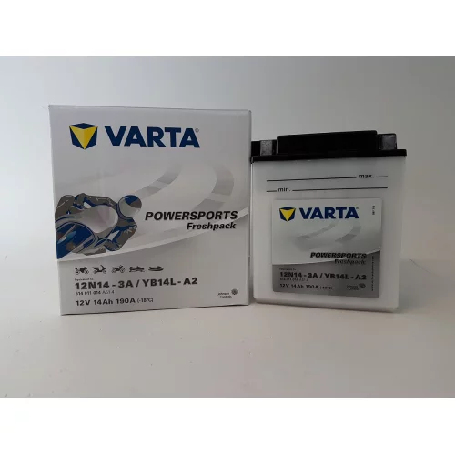 AKUMULATOR VARTA MOTOCYKLOWY YB14L-A2 12V 14AH 190A