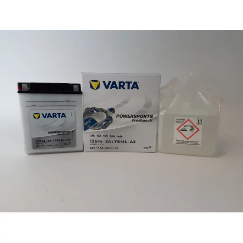 AKUMULATOR VARTA MOTOCYKLOWY YB14L-A2 12V 14AH 190A