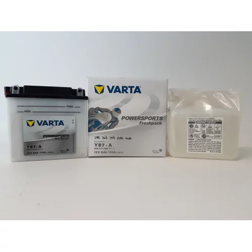 AKUMULATOR VARTA MOTOCYKLOWY YB7-A 12V 8AH 110A