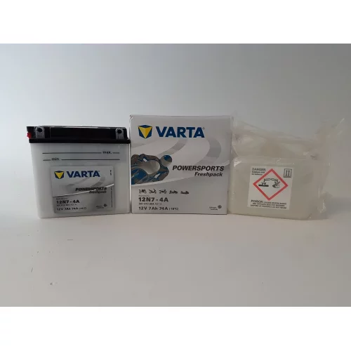 AKUMULATOR VARTA MOTOCYKLOWY 12N7-4A 12V 7AH 74A