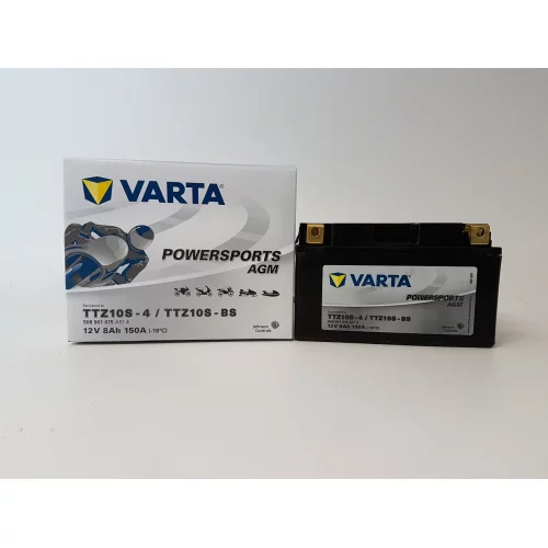 AKUMULATOR VARTA MOTOCYKLOWY AGM TTZ10S-BS/TZ10S-BS 12V 8AH 150A