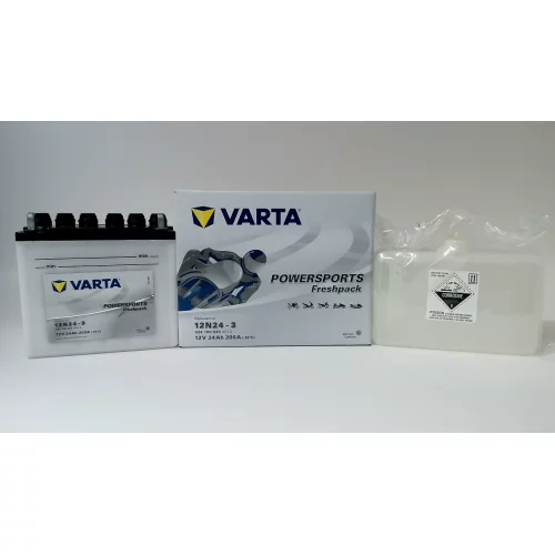 AKUMULATOR VARTA KOSIARKA/MOTOCYKL 12N24-3 12V 24AH 200A