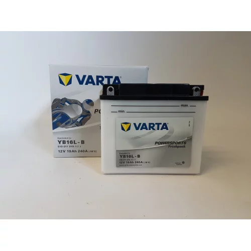 AKUMULATOR VARTA MOTOCYKLOWY YB16L-B 12V 19AH 240A