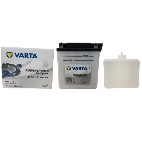 AKUMULATOR VARTA MOTOCYKLOWY YB3L-B 12V 3AH 30A AKUMULATOR VARTA MOTOCYKLOWY YB3L-B 12V 3AH 30A