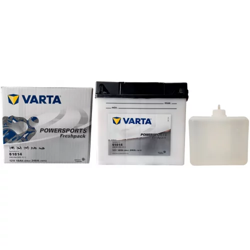 AKUMULATOR VARTA MOTOCYKLOWY 51814 12V 18AH 240A AKUMULATOR VARTA MOTOCYKLOWY 51814 12V 18AH 240A