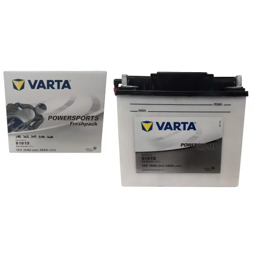 AKUMULATOR VARTA MOTOCYKLOWY 51913 12V 19AH 240A