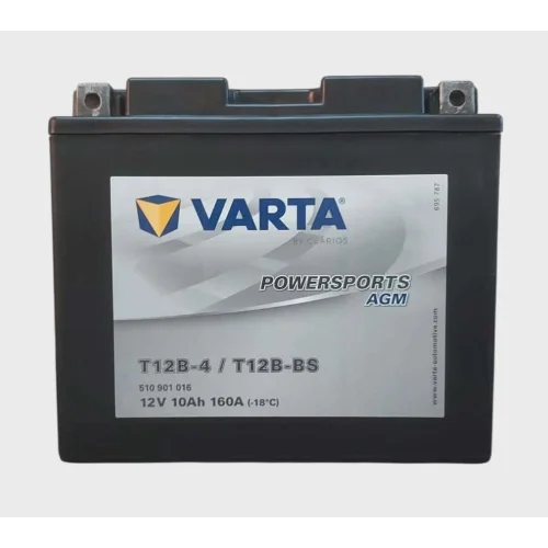 AKUMULATOR VARTA MOTOCYKLOWY AGM YT12B-BS 12V 10Ah 160A