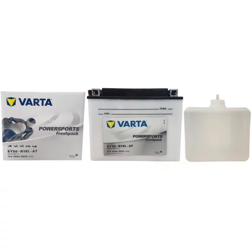 AKUMULATOR VARTA MOTOCYKLOWY SY50-N18L-AT 12V 20AH 260A AKUMULATOR VARTA MOTOCYKLOWY SY50-N18L-AT 12V 20AH 260A