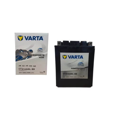 AKUMULATOR VARTA MOTOCYKLOWY YTX14AHL-BS 12V 12AH 210A AKUMULATOR VARTA MOTOCYKLOWY YTX14AHL-BS 12V 12AH 210A