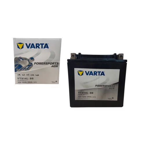 AKUMULATOR VARTA MOTOCYKLOWY YTX14L-BS 12V 12AH 200A AKUMULATOR VARTA MOTOCYKLOWY YTX14L-BS 12V 12AH 200A