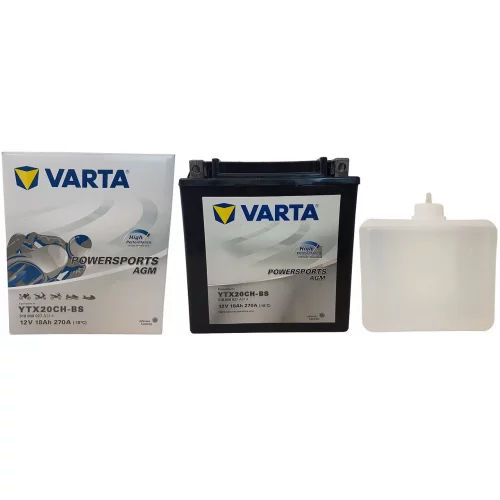 AKUMULATOR VARTA MOTOCYKLOWY YTX20CH-BS 12V 18AH 270A AKUMULATOR VARTA MOTOCYKLOWY YTX20CH-BS 12V 18AH 270A