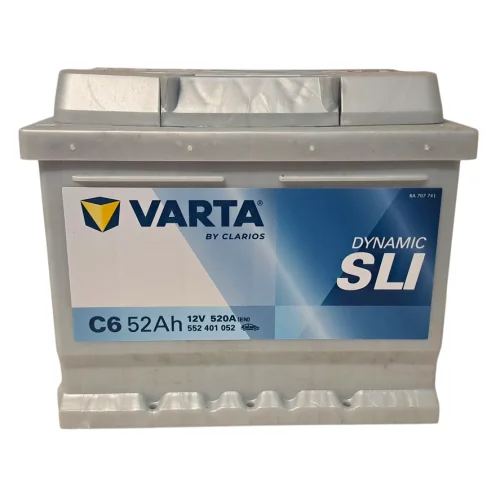 AKUMULATOR VARTA SILVER 52AH 520A AKUMULATOR VARTA SILVER 52AH 520A