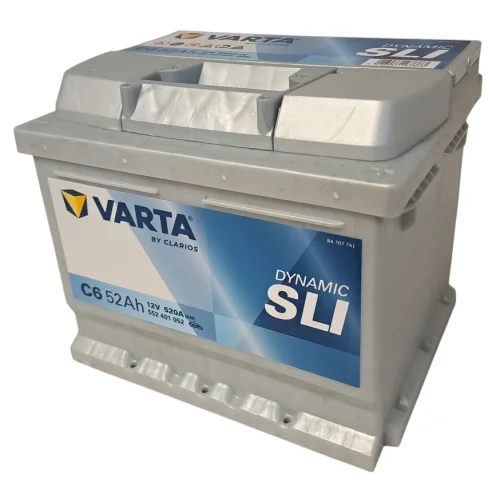 AKUMULATOR VARTA SILVER 52AH 520A AKUMULATOR VARTA SILVER 52AH 520A
