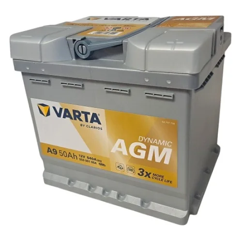 AKUMULATOR VARTA SILVER AGM START-STOP  50AH 540A