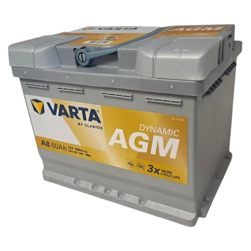 AKUMULATOR VARTA SILVER AGM START-STOP  60AH 680A