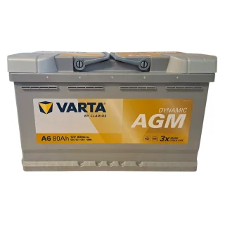 AKUMULATOR VARTA SILVER AGM START-STOP  80AH 800A