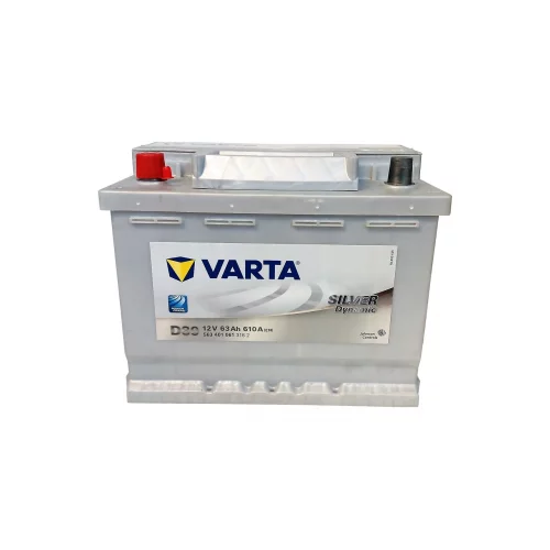 AKUMULATOR VARTA SILVER  63AH 610A LEWY+