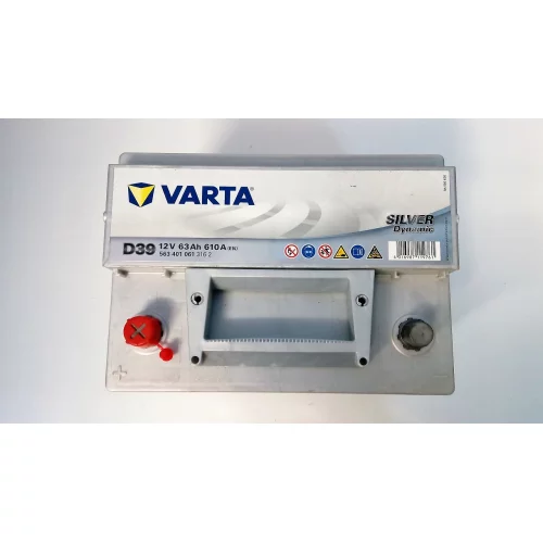 AKUMULATOR VARTA SILVER  63AH 610A LEWY+