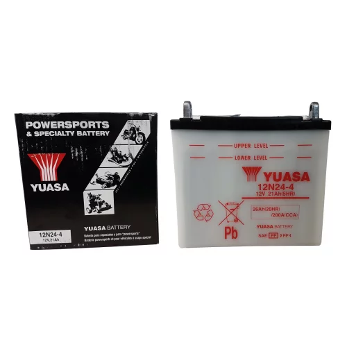 AKUMULATOR YUASA KOSIARKA/MOTOCYKL 12N24-4 12V 24AH