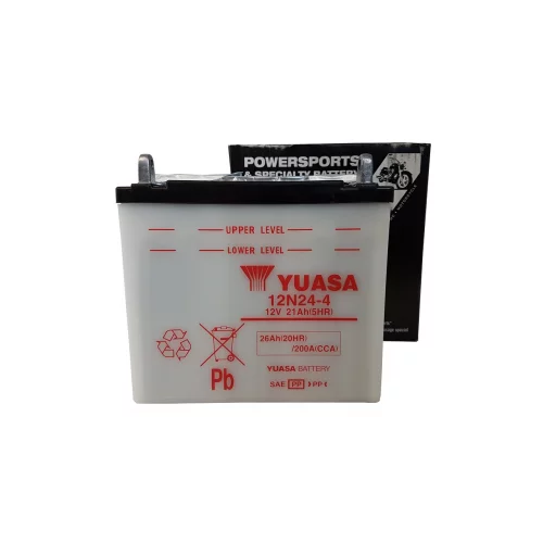 AKUMULATOR YUASA KOSIARKA/MOTOCYKL 12N24-4 12V 24AH