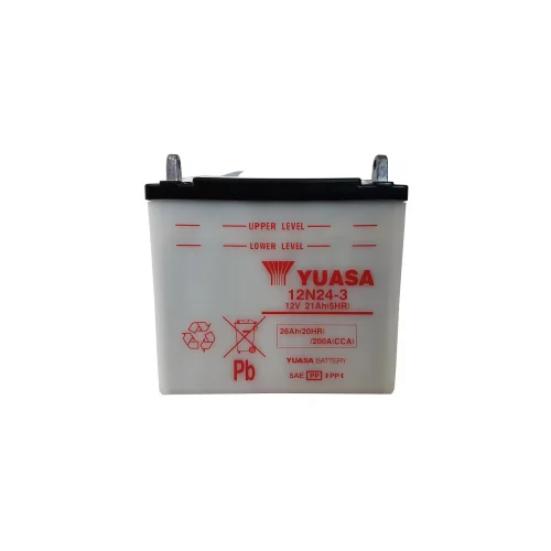 AKUMULATOR YUASA KOSIARKA/MOTOCYKL 12N24-3 12V 26AH