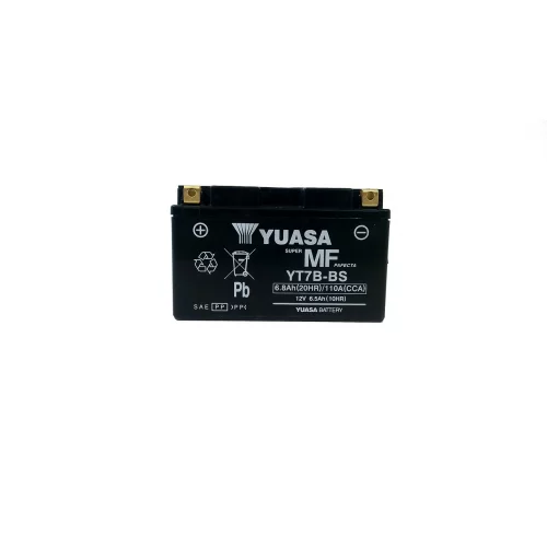 AKUMULATOR YUASA MOTOCYKLOWY YT7B-BS 12V 7Ah