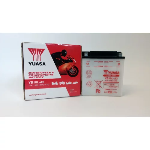 AKUMULATOR YUASA MOTOCYKLOWY YB10L-A2 12V 11AH AKUMULATOR YUASA MOTOCYKLOWY YB10L-A2 12V 11AH
