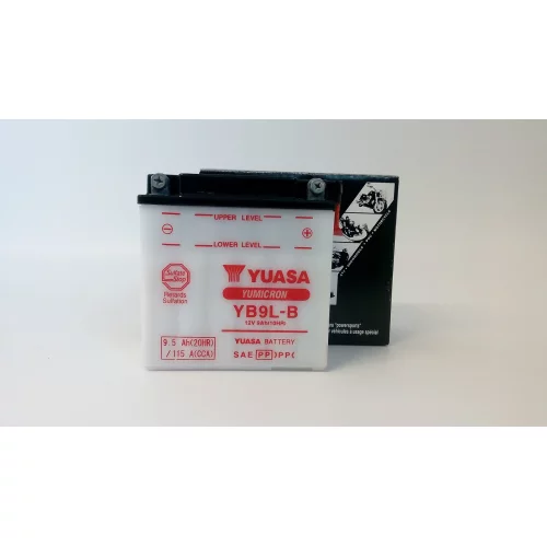 AKUMULATOR YUASA MOTOCYKLOWY YB9L-B 12V 9.5AH AKUMULATOR YUASA MOTOCYKLOWY YB9L-B 12V 9.5AH