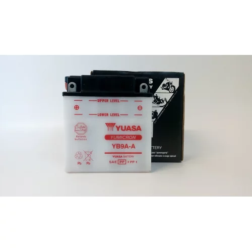 AKUMULATOR YUASA MOTOCYKLOWY YB9A-A 12V 9AH AKUMULATOR YUASA MOTOCYKLOWY YB9A-A 12V 9AH