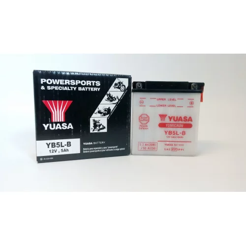 AKUMULATOR YUASA MOTOCYKLOWY YB5L-B 12V 5Ah