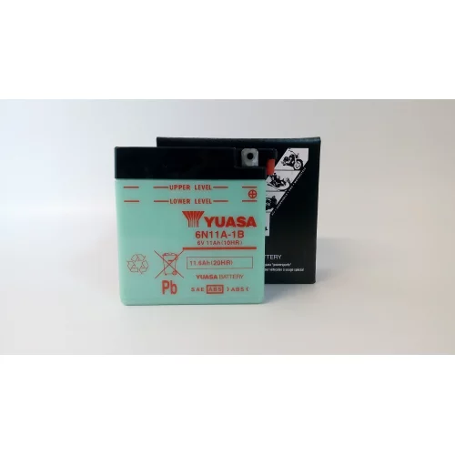 AKUMULATOR YUASA MOTOCYKLOWY 6N11A-1B 6V 11AH AKUMULATOR YUASA MOTOCYKLOWY 6N11A-1B 6V 11AH