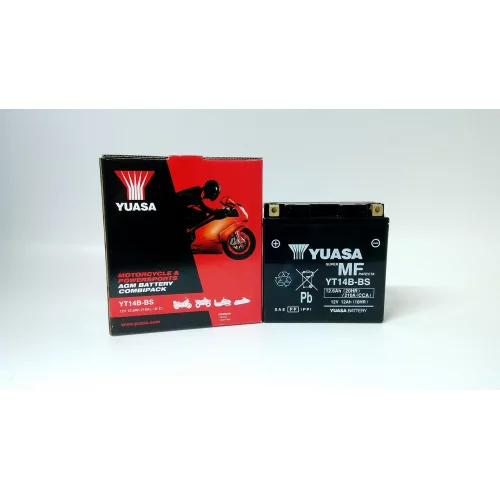 AKUMULATOR YUASA MOTOCYKLOWY YT14B-BS 12V 12Ah